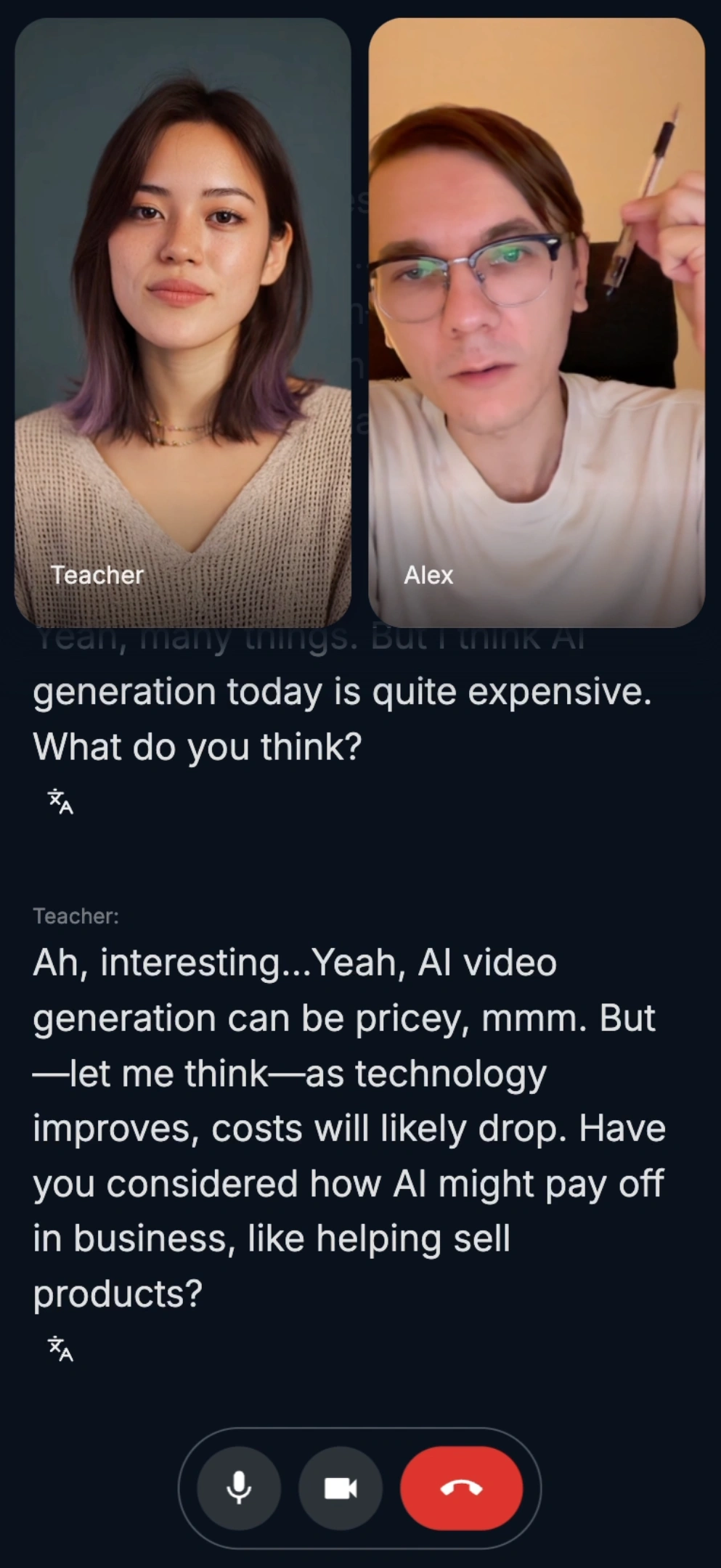 Webcam Feedback Preview